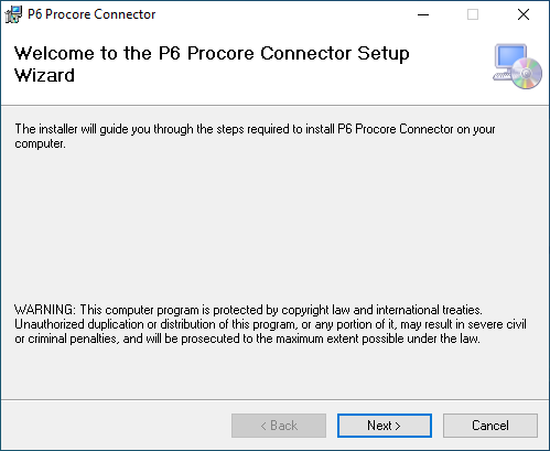 Connector installer window